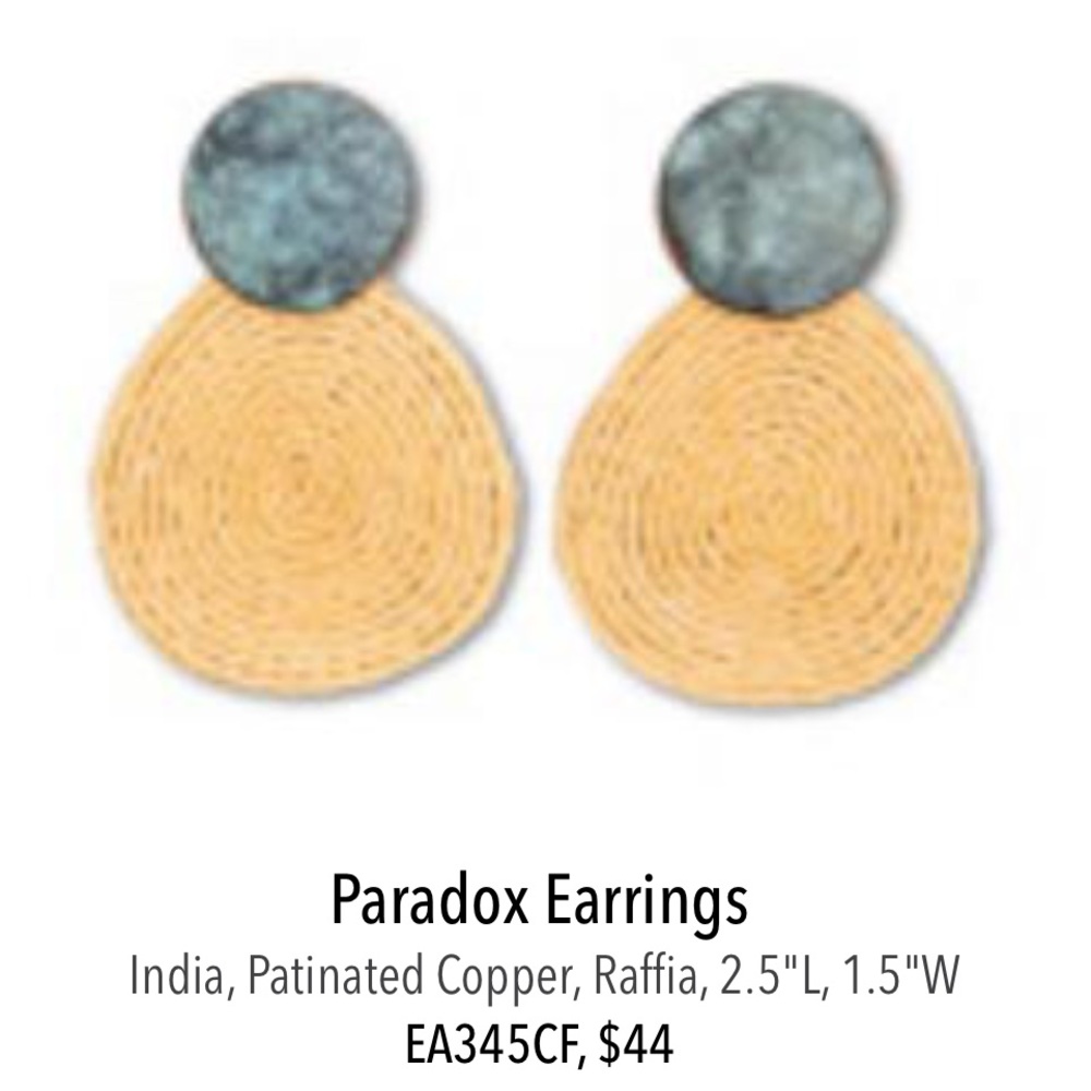 EUC Noonday Collection Paradox Earrings
